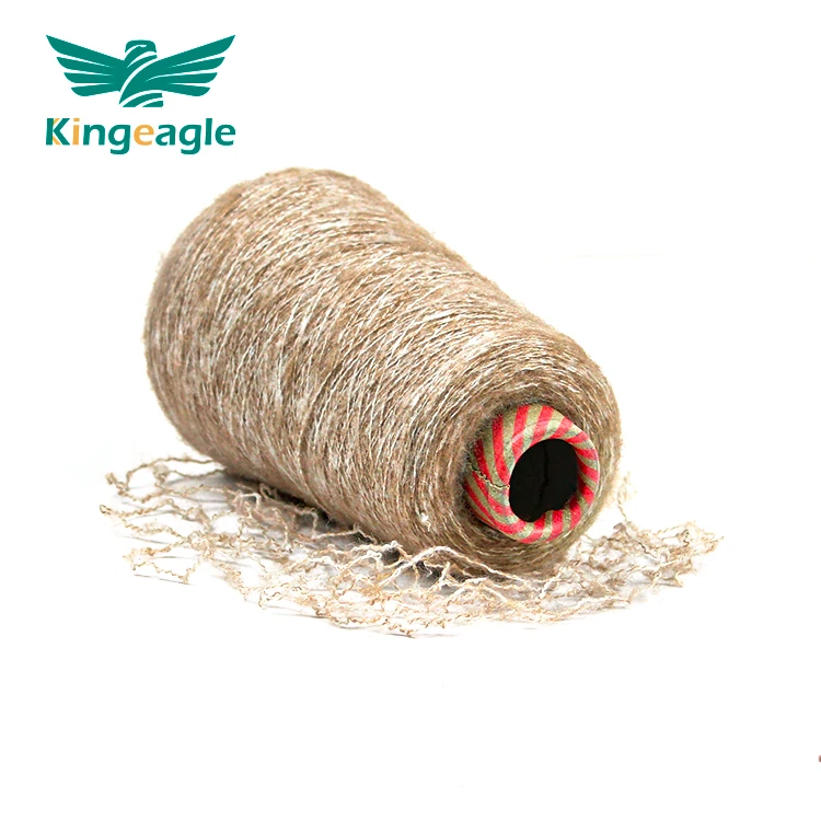 Soft Hand Feeling Dyed Brushed yarn